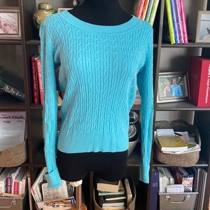Talbots Round Neck Pima Cotton Sweater